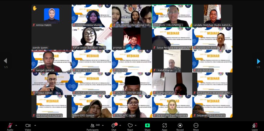 Optimalisasi Penyusunan Program dan Materi Pelatihan Berbasis Kompetensi: Sosialisasi untuk Meningkatkan Kualitas Tenaga Kerja