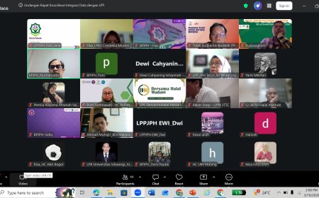 LPKS Cendekia Muslim Hadiri Rapat Koordinasi Integrasi Data LPP