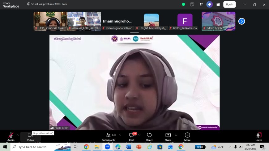 BPJPH Sosialisasikan Regulasi JPH Terbaru Jelang Pemberlakuan Kewajiban Sertifikat Halal Oktober 2026